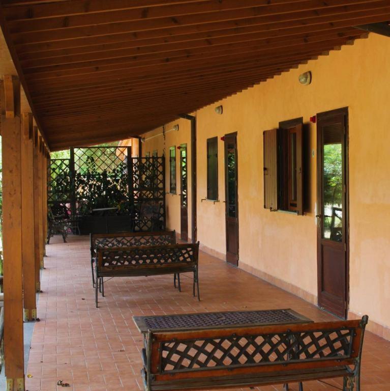 La Dimora Degli Etruschi Hostel Civitella Cesi Kültér fotó